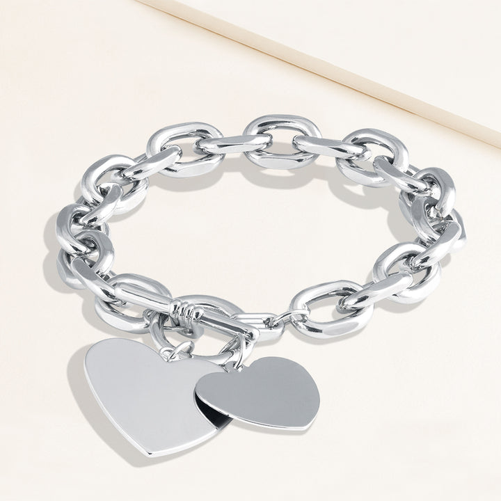 Double Love Toggle Bracelet