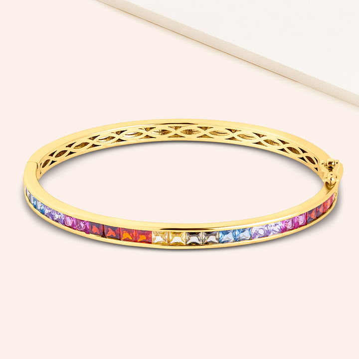 Festival Rainbow Bangle Bracelet