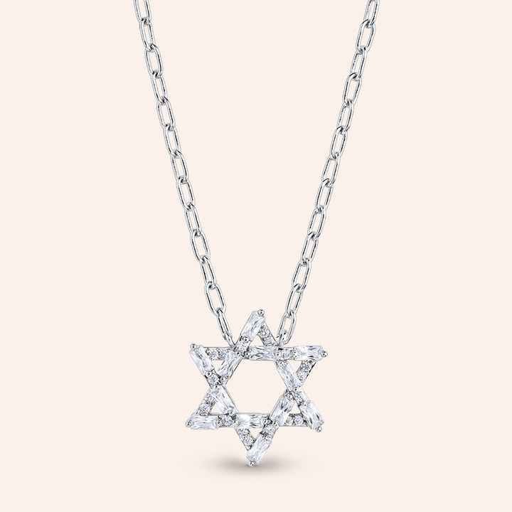 My Magic Baguette Star Pendant Necklace