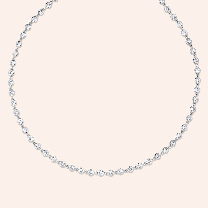 Brielle 10.9CTW Diamonds by the Yard Necklace