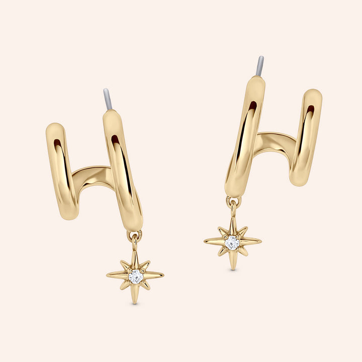 Starlight  Double Illusion Earrings