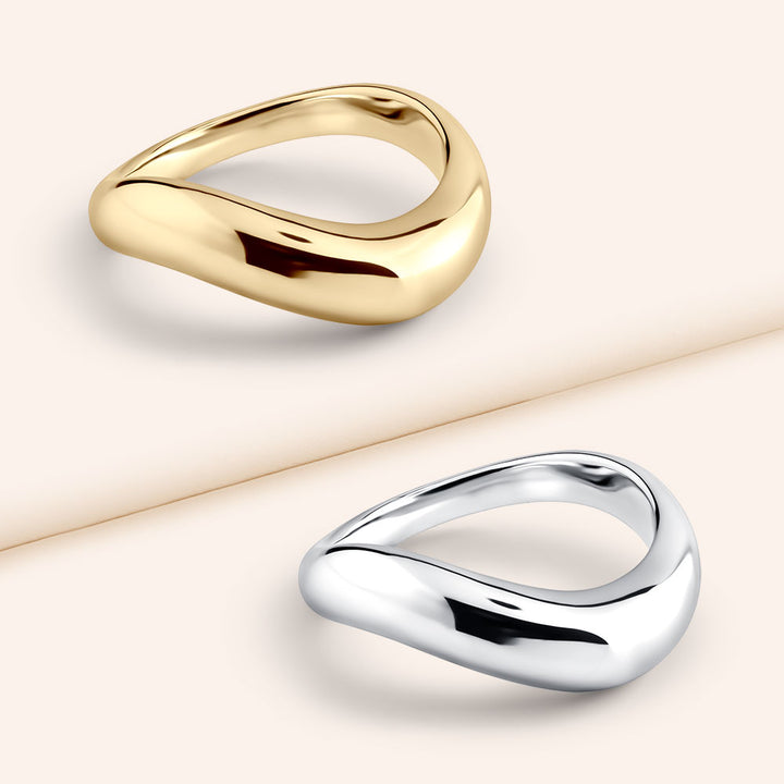 Dual Harmony Set of Two Stackable Rings